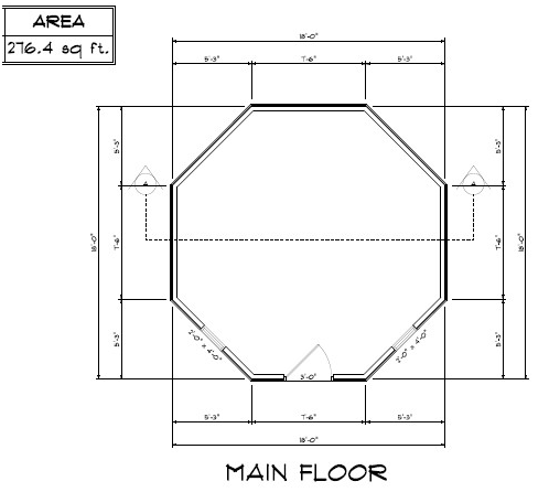 Octagonal Shed Plans