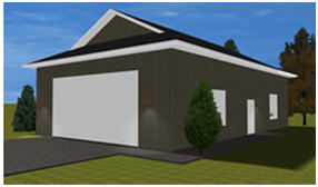 28'x46' RV Garage or Workshop