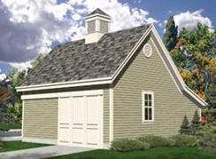 Pole-Frame Garage and Workshop Plans