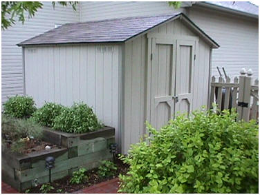 Backyard Organizer Shed - Photo by Steve Butti