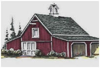 Pole-Barn Equipment Shelter Garage Plans