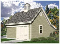 Mini Pole-Barn Garage Plans