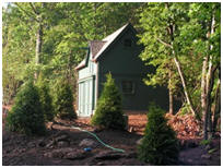 Connecticut Pole-Frame Garage