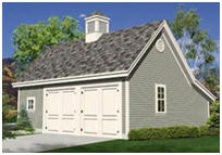 Two Car Pole Garage and Workshop Plans