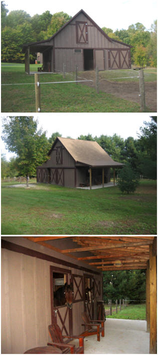 Check out architect Don Berg's inexpensive stock horse barn plans.