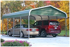 Metal Carports and Carport Building Kits from AlansFactoryOutlet.com